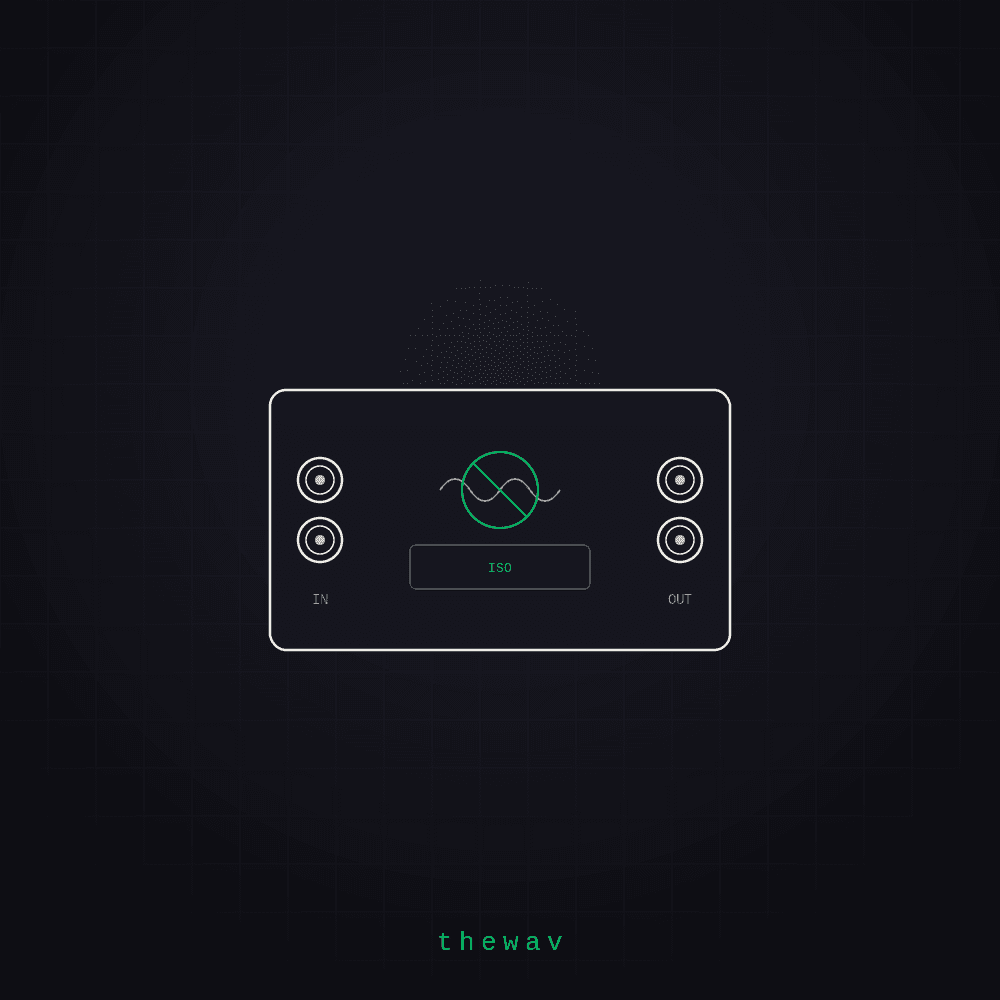 2-channel ground loop isolator
