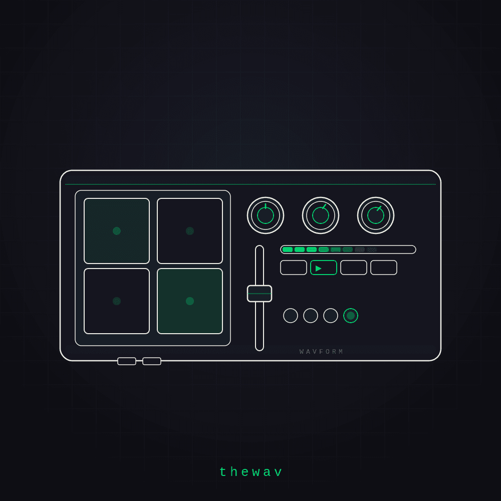 thewav Wavform build-your-own MIDI controller